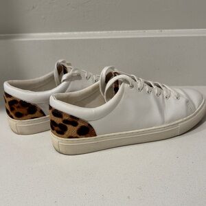 White JCrew sneakers
